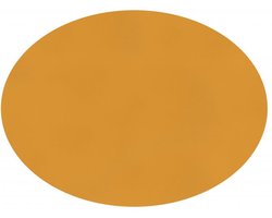 ZICZAC - Placemat TOGO - SET/6 - Ovaal - Dubbelzijdig - Kunstleer - 33x45 cm, camel