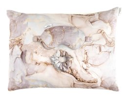 Zijde marmer cadeauset - 100% moerbei