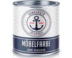 Zijdematte Meubelverf Witgroen RAL 6019 zonder Schuren voor Binnen en Buiten (2,5L)