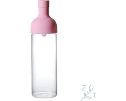 ZijTak - theefles met filter - ice tea - cold brew - thee - infusie - infuser - roze