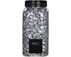 Zilver Decoratie Steentjes 650ml - Mica Decorations