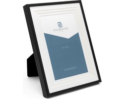 Zilverstad - Fotolijst Triple 10x15 cm mat zwart