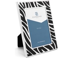 Zilverstad - Fotolijst Zebra 10x15 - verzilverd