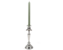 Zilverstad - Klassieke kandelaar zilver voor 1 dinerkaars
