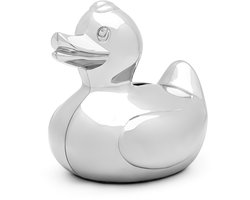 Zilverstad - Spaarpot Eend zilver