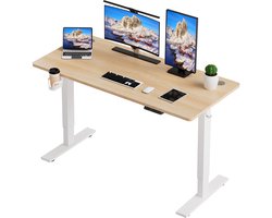 Zit-sta bureau 140 x 70 cm - Elektrisch verstelbaar - Anti-botsingstechnologie - USB-A/USB-C poorte