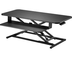Zit sta bureau verhoger ergonomisch - werkstation  hoogte verstelbaar - 95 cm breed