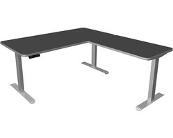 Zit sta hoekbureau Move-3 premium antraciet 160x180cm