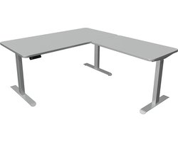 Zit sta hoekbureau Move-3 premium grijs 160x180cm