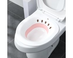 Zitbadje toilet - Draagbaar zitbad - Vaginale toilet - Stoom zitbad douche - Voor hygiëne - Intieme zones - Opvouwbaar -LOUZIR