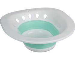 zitbadje toilet - opvouwbaar - kunststof - opzet bidet wc - hygiëne intieme zone