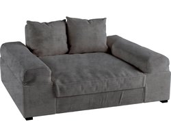Zitbank Big sofa Fatguy Small Corduroy Rib Donkergrijs bigsofa zetel - Hoekbanken en hoeksalon bij zetelsenbedden