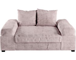 zitbank big sofa fatguy small corduroy rib pink bigsofa zetel- hoekbanken en hoeksalon bij zetelsenbedden