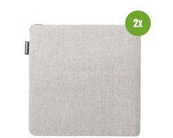 Zitje universeel zip ca.40x40cm Best deal Sand 2 stuks