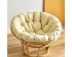 Zitkussen Buisstoel - Kussen voor Stoel - Comfortabel Zitten - Zachte Microfiber Stof - N.v.t. - D