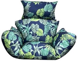 Zitkussen voor egg hangstoel - Waterdicht - Groen - Voor Egg chair - Tuinschommel & Terras - Afneembaar en Wasbaar