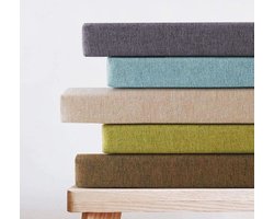 Zitkussen voor Tuin- en Binnengebruik 100/120/200cm, 5cm Dikte Tuinkussen voor Eettafel en Houten Banken