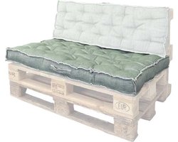 Zitkussen zitting Rib hedge green