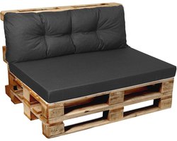 Zitkussens en Rugkussens voor Pallets - Gewatteerde Tuinkussens Set