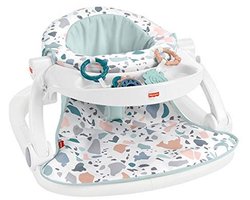 Zitplekje met Speelgoed en Bakje - Draagbare Multicolor Kinderstoel