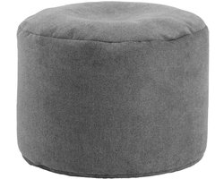 Zittende Pouf - Duurzaam & Milieuvriendelijk - 1 stuk - Diverse kleuren - Viltachtig, zacht of gerecycled materiaal - 60 cm/40 cm