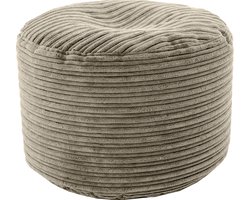 Zitzak & Ontspannen voetenbankje Rond zitzak voor Home Meubilair Lichtgewicht Zacht & Comfortabel Hoge kwaliteit voetenbankje Ergonomisch Ontwerp | rond poef