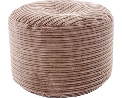 Zitzak & Ontspannen voetenbankje Rond zitzak voor Home Meubilair Lichtgewicht Zacht & Comfortabel Hoge kwaliteit voetenbankje Ergonomisch Ontwerp | rond poef