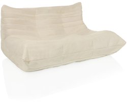 Zitzak / vloerbank SITZOLO 2 Cord stof beige hjh LIVING