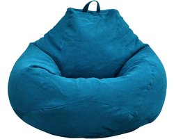 Zitzak voor volwassenen en kinderen, woonkamerzitzak, reuzenzitzak zonder stofvulling, voor grote bank, grote stoel, chaise longue, binnen en buiten
