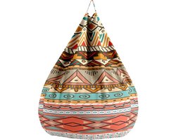 Zitzakhoes - Zetelhoes Stoelhoes - Ontspannen Zitten - Bohemian Stijl - 70x80cm - Driehoek