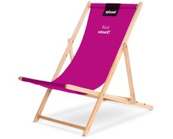 ZitZooi - Inklapbare Ligstoel - Kut stoel! - Strandstoel - Tuinstoel