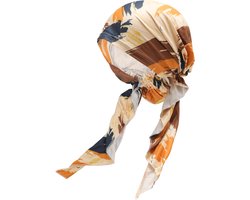 ZLYC Beanie voor dames, zomer, te gebruiken tijdens chemo, tulband, voorgebonden sjaal, Camo Khaki, Eén Maat