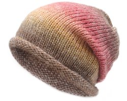 ZLYC Vrouwen breien Slouchy Beanie Hoeden Zachte Winter Stretch Skull Cap