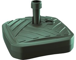 ZMR® Parasolvoet Vulbaar - Parasolvoet - Parasolvoet op Wielen - Groen - ‎50cm x 50cm x 28cm