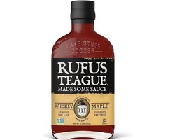 Zoete Rokerige BBQ Saus met Ahornsiroop en Whiskey - Ideaal voor Ribs, Burgers en Grill