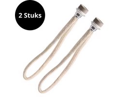 Zoettt Geurbrander lont met steentje 15 cm - ZILVER - Olielamp - Geschikt voor Lampe Berger, LampAir, Ashleigh & Burwood en Millefiori