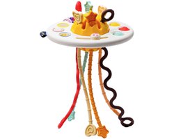 ZoeZo Design - Baby Speelgoed - Montessori Speelgoed - Kinderen - Speelgoed - Baby's - Ufo Speelgoed - Kraamcadeau - Educatief - 3 Tot 24 Maanden - Reisspeelgoed - Ontwikkeling - Fijne Motoriek - Sensorisch Speelgoed - Peuters
