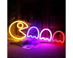 ZoeZo Neon Wandlamp Game Kamer - LED - Neon verlichting - Spoken - Spookjes - Sfeerverlichting - LED lamp - Neonlicht - Mancave - Multi