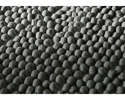 Zohome Badmat Fabrizio - Classic Anthracite - Badkamermat - Bidetmat - Badmat Antislip - 40% Katoen 60% Polyester - 70x120 cm