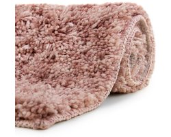 Zohome Badmat Miscela - Badkamermat - Bidetmat - Antislip tapijt - 60x100 cm - Roze