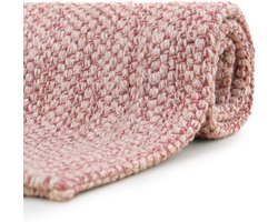Zohome Badmat Tela - Badkamermat - Antislip tapijt - 60x100 cm - Roze