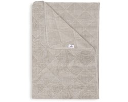 Zohome Bed Sprei Paisley-bedsprei - Bedsprei 2 persoons - Paisley print - 270x260 - Beige