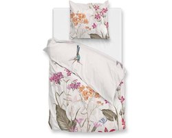 Zohome Dekbedovertrek Rafaella - Multi - Bloemen - Dekbedovertrek 140x200/220 cm - 100% Microvezel - Eenpersoons Dekbedovertrek