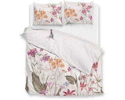 Zohome Dekbedovertrek Rafaella - Multi - Bloemen - Dekbedovertrek 200x200/220 cm - 100% Microvezel - Tweepersoons Dekbedovertrek