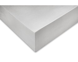 Zohome Hoeslaken Satinado - Onderlaken voor tweepersoonsbed - 160x200 - 100% Katoen-Satijn - Grijs