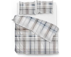 ZoHome Leon Dekbedovertrek - Litsjumeaux XL - 260x200/220 cm - Natural