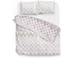 ZoHome Sally Dekbedovertrek - Litsjumeaux - 240x200/220 cm - Pink