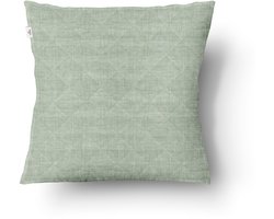 Zohome Sierkussen - Banda di Lino - 50x50 cm bankkussen - Kussen voor de woonkamer - 100% Polyester - Groen