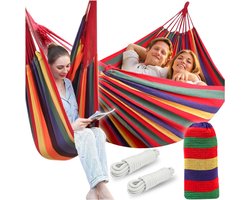 Zolta - Hangmat - Tweepersoons - Sterk - Boho - Rood