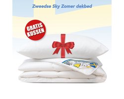 Zomer dekbed + 1 Hoofdkussen - Eenpersoons - Dekbed Set - 140x220 cm
